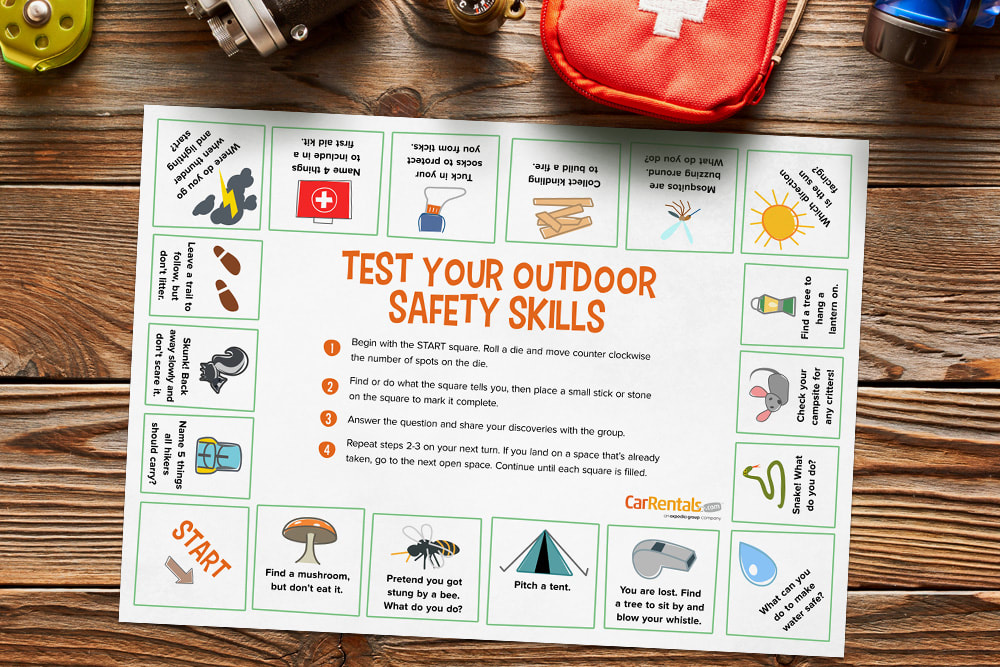Test your outdoor safety skills
